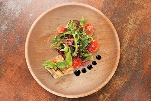 Verde Planet - 10" Round Palm Leaf Plate, USDA Certified, Compostable | Case of 200